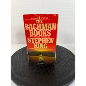 The Bachman Books Stephen King Signet Paperback Rage Long Walk Running Man 1985